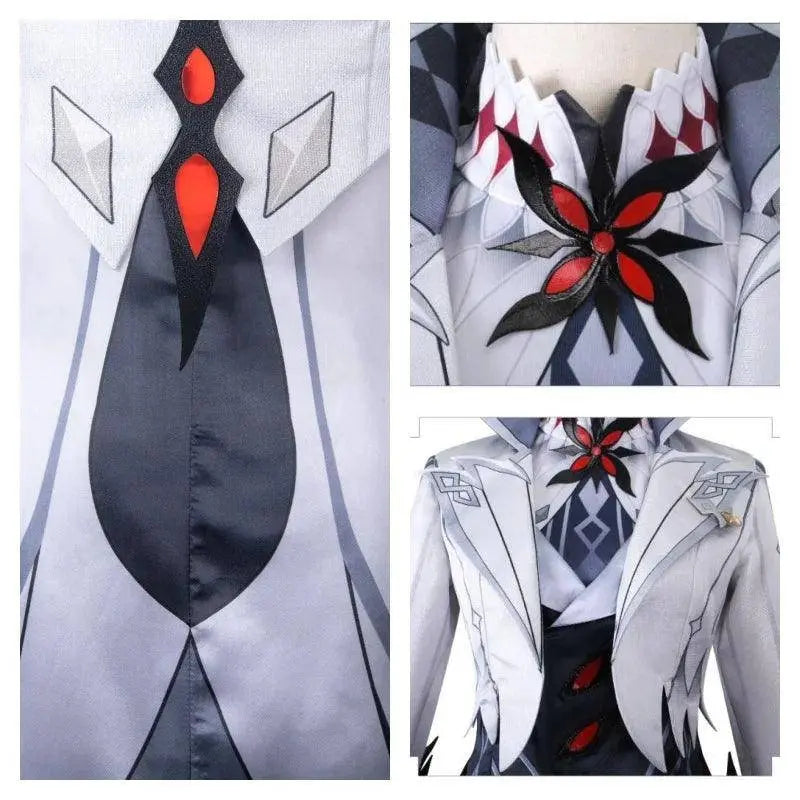 Arlecchino The Knave Cosplay Costume Genshin Impact Fatui Harbinger Cosplay - Tophatter Daily Deals