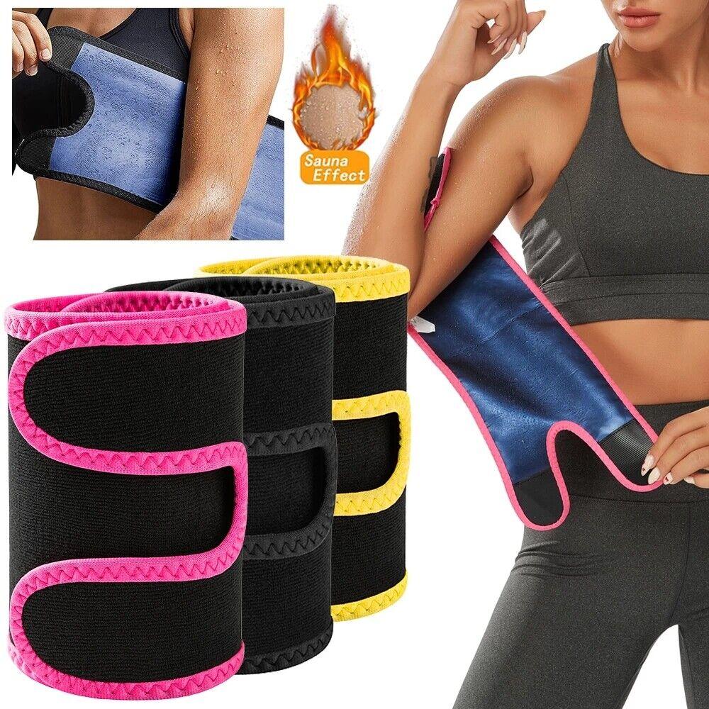 Shapewear for Arms UK - Arm Trimmers Pair Master Arm Trimmers Pair Weight Loss Slimmer Wraps - Men & Women Sauna Neoprene Gym Exercise Compression Exercise & Fitness - Tophatter Daily Deals