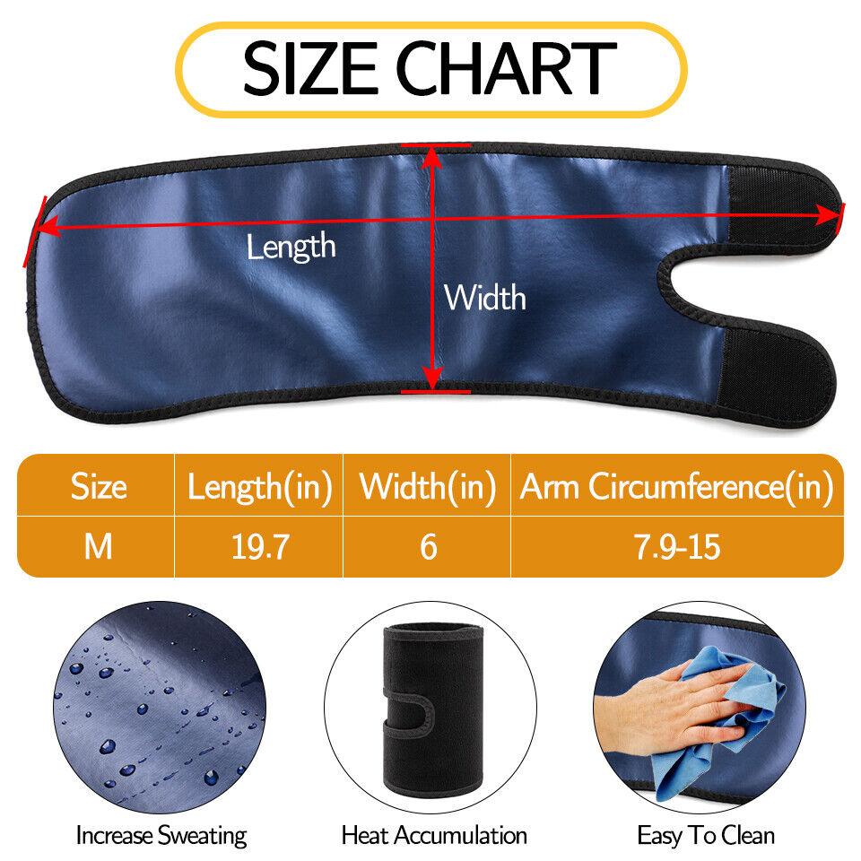 Shapewear for Arms UK - Arm Trimmers Pair Master Arm Trimmers Pair Weight Loss Slimmer Wraps - Men & Women Sauna Neoprene Gym Exercise Compression Exercise & Fitness - Tophatter Daily Deals