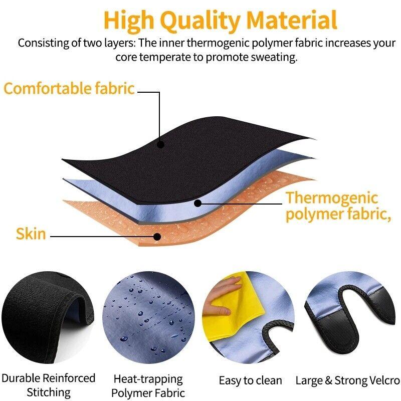 Shapewear for Arms UK - Arm Trimmers Pair Master Arm Trimmers Pair Weight Loss Slimmer Wraps - Men & Women Sauna Neoprene Gym Exercise Compression Exercise & Fitness - Tophatter Daily Deals