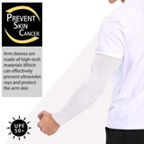 UV Protection Arm Sleeves - Breathable Sun Arm Sleeves, for Summer Sport Running Cycling Climbing Driving Golf Cycling - Tophatter Daily Deals