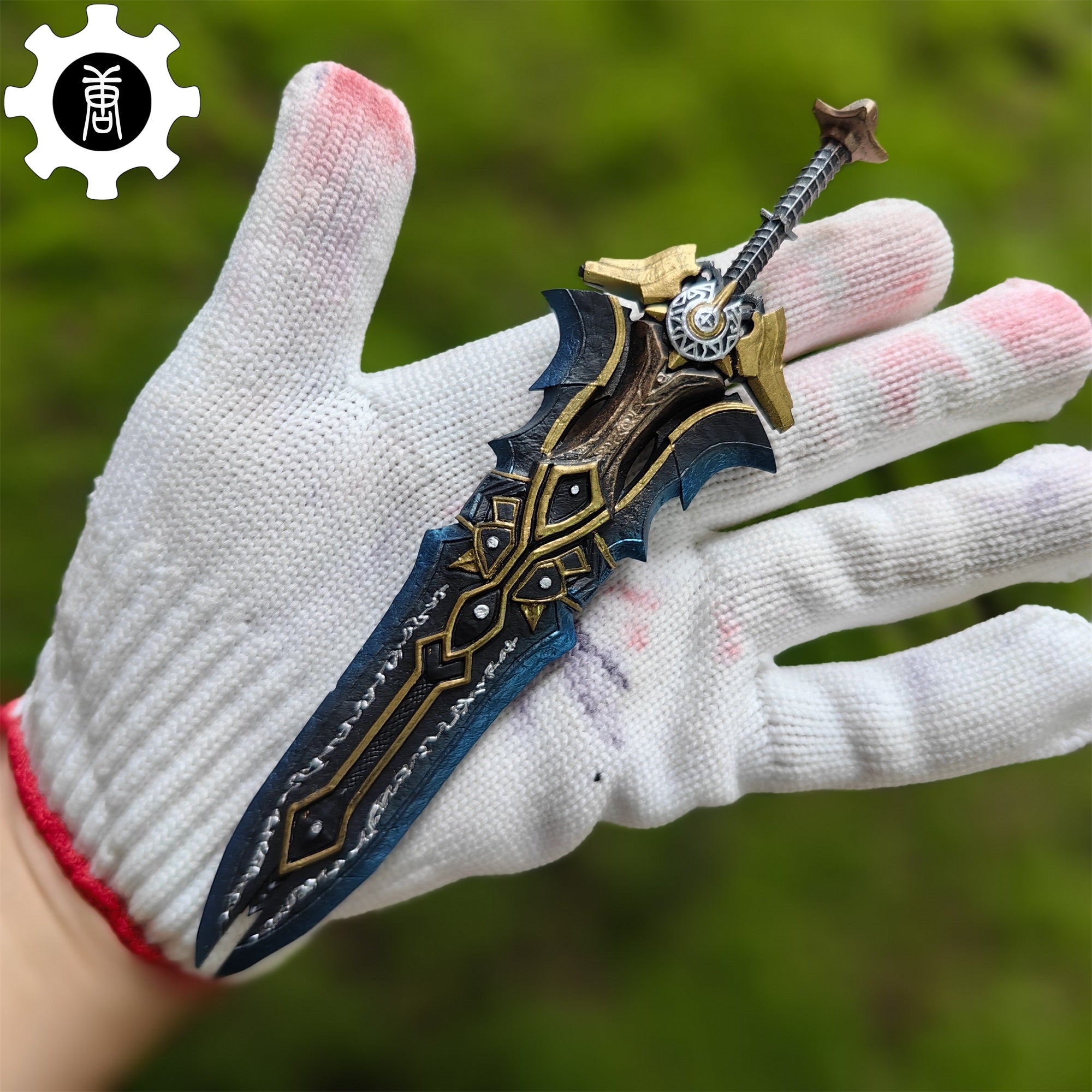 3D Printed 1: 12 Scale Armageddon Blade Replica - Tophatter Daily Deals