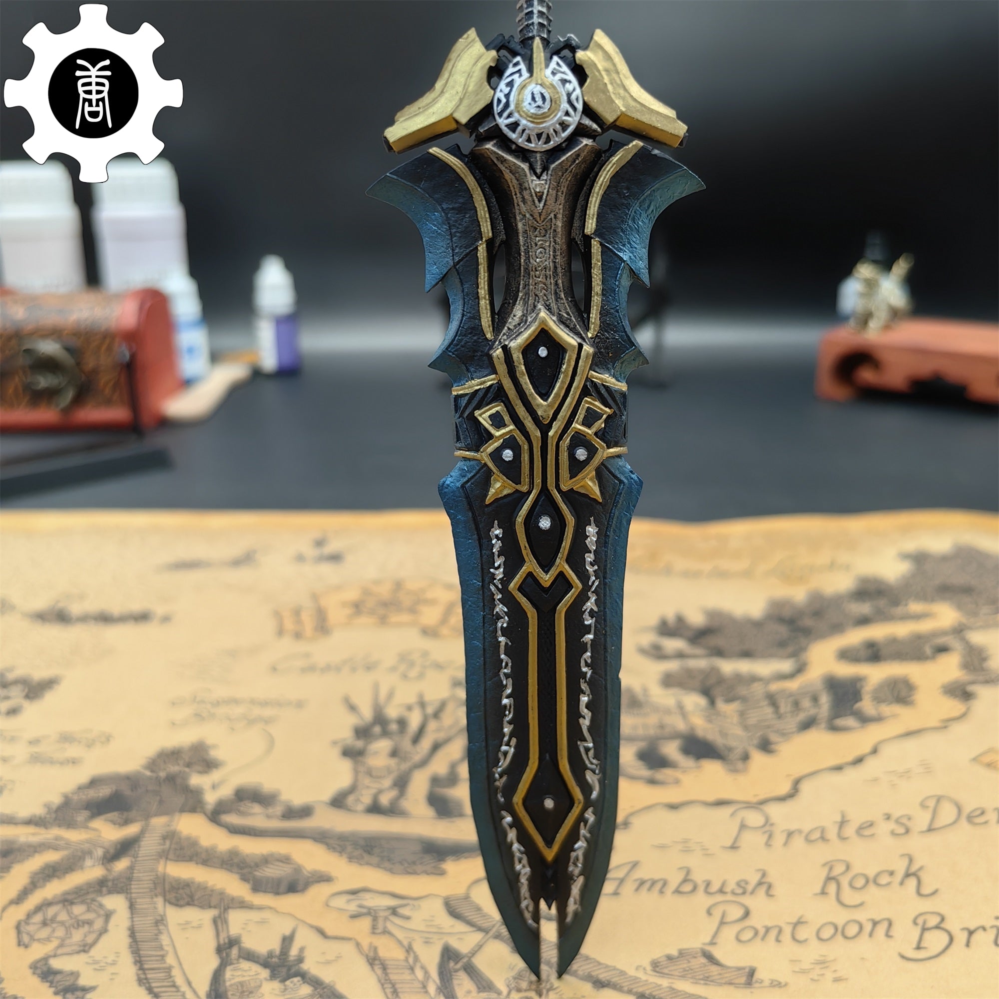 3D Printed 1: 12 Scale Armageddon Blade Replica - Tophatter Daily Deals