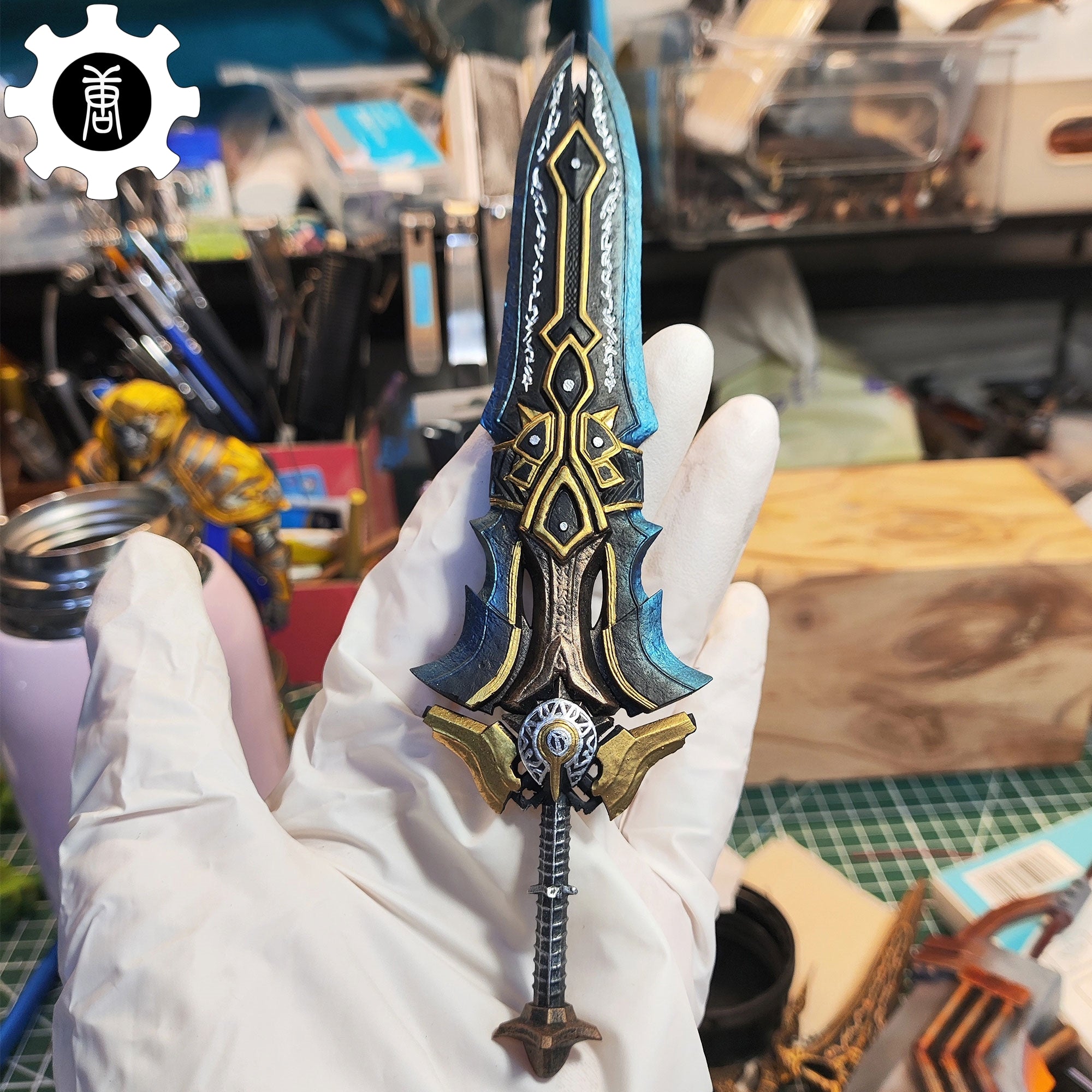 3D Printed 1: 12 Scale Armageddon Blade Replica - Tophatter Daily Deals