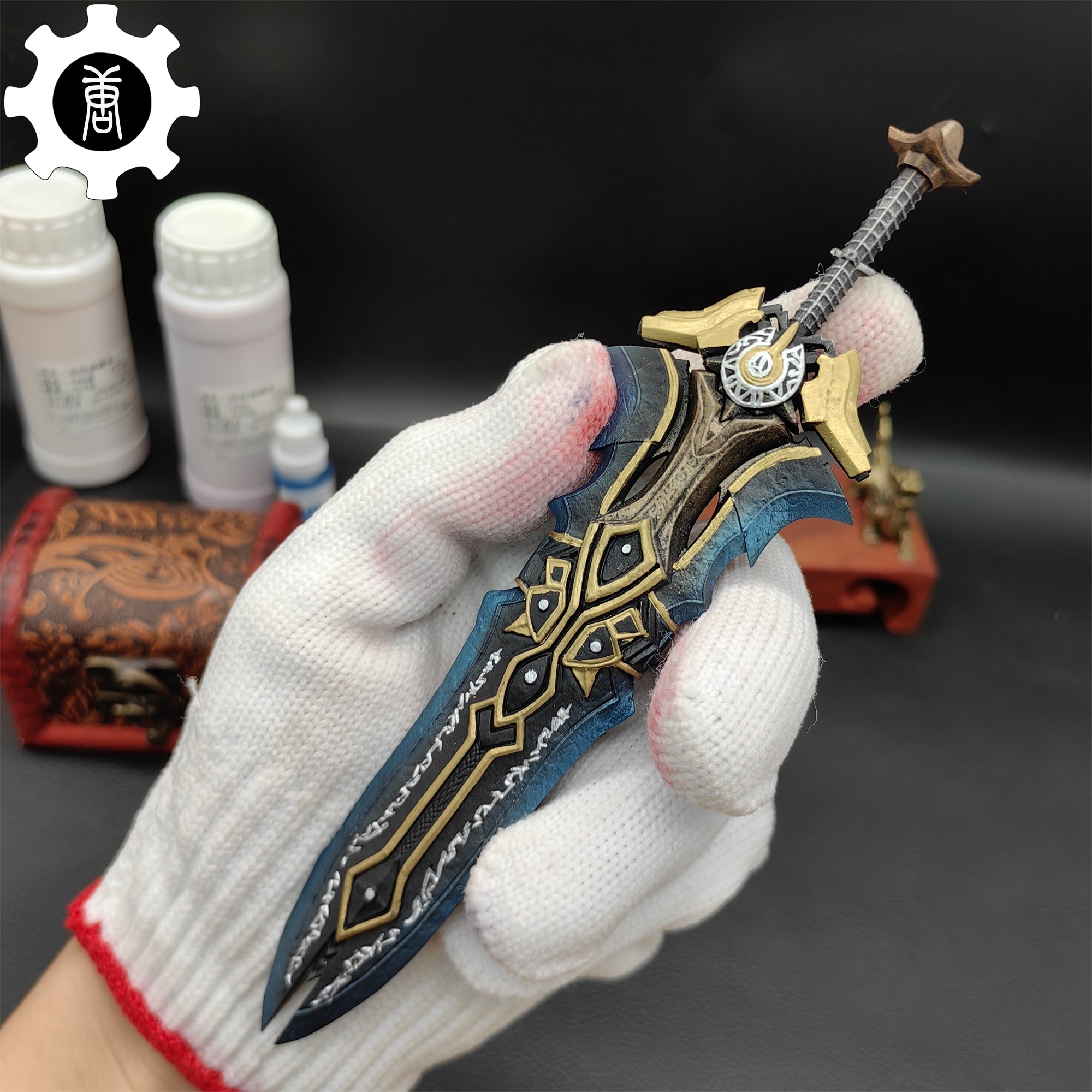 3D Printed 1: 12 Scale Armageddon Blade Replica - Tophatter Daily Deals