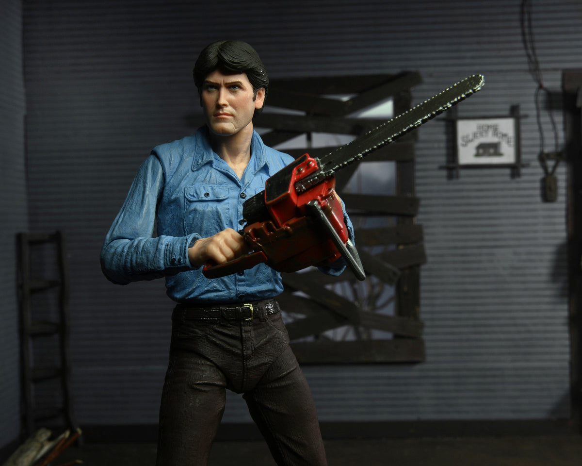 Evil Dead 40th Anniversary – Official NECA Ultimate Ash Action Figure Action Figure - Tophatter Daily Deals