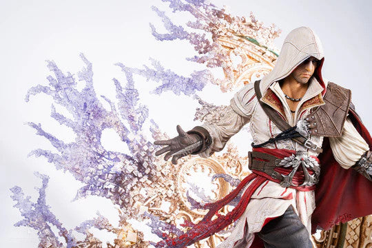 Assassin's Creed - Purearts Animus Ezio Premium Statue Collectible Figurine - Tophatter Daily Deals