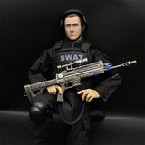 Miniature Metal Scoped Assault Rifle 17CM/6.7" - Tophatter Daily Deals