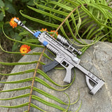 Miniature Metal Scoped Assault Rifle 17CM/6.7" - Tophatter Daily Deals
