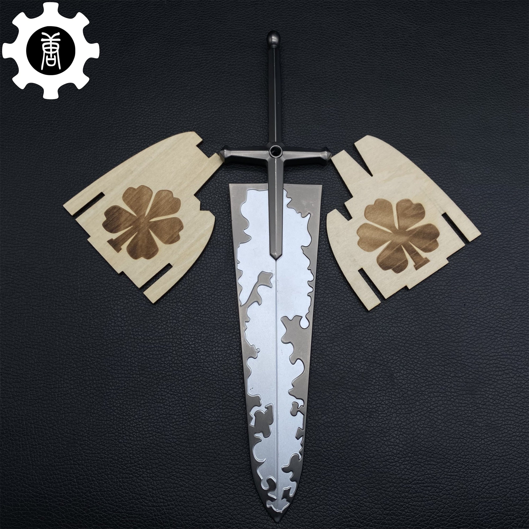 Demon-Dweller Sword & Asta Greatsword Metal Replica 2 In 1 Pack - Tophatter Daily Deals