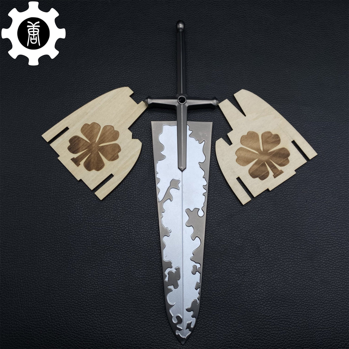 Demon-Dweller Sword & Asta Greatsword Metal Replica 2 In 1 Pack - Tophatter Daily Deals