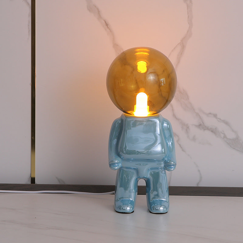 Astronaut Boy Table Lamp Table Lamp - Tophatter Daily Deals