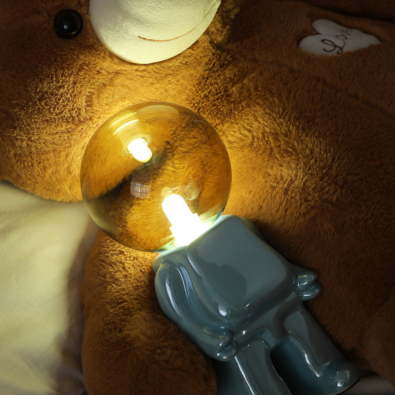 Astronaut Boy Table Lamp Table Lamp - Tophatter Daily Deals