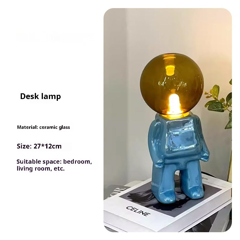 Astronaut Boy Table Lamp Table Lamp - Tophatter Daily Deals