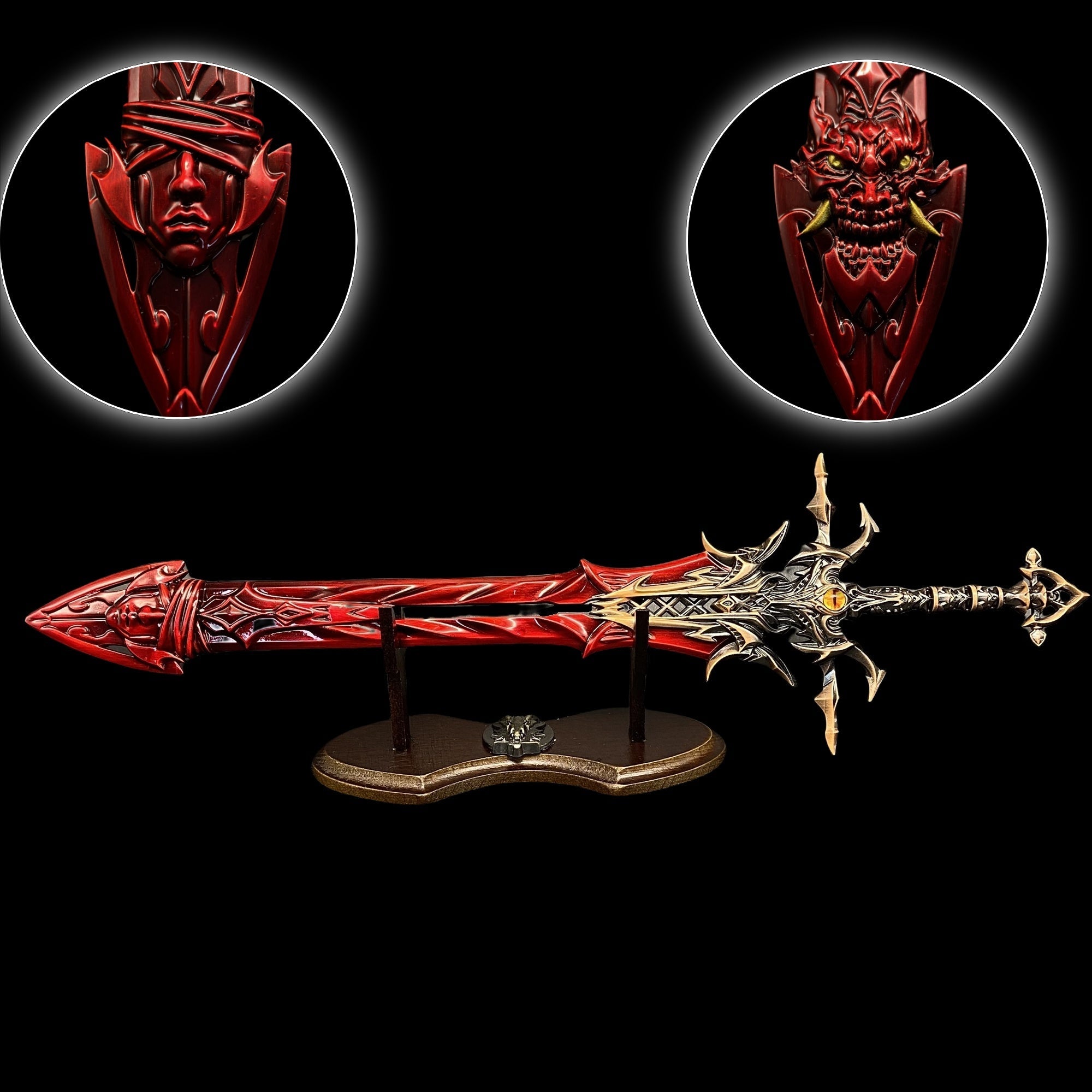 Douluo Land Asura Demon Sword Metal Miniature - Tophatter Daily Deals