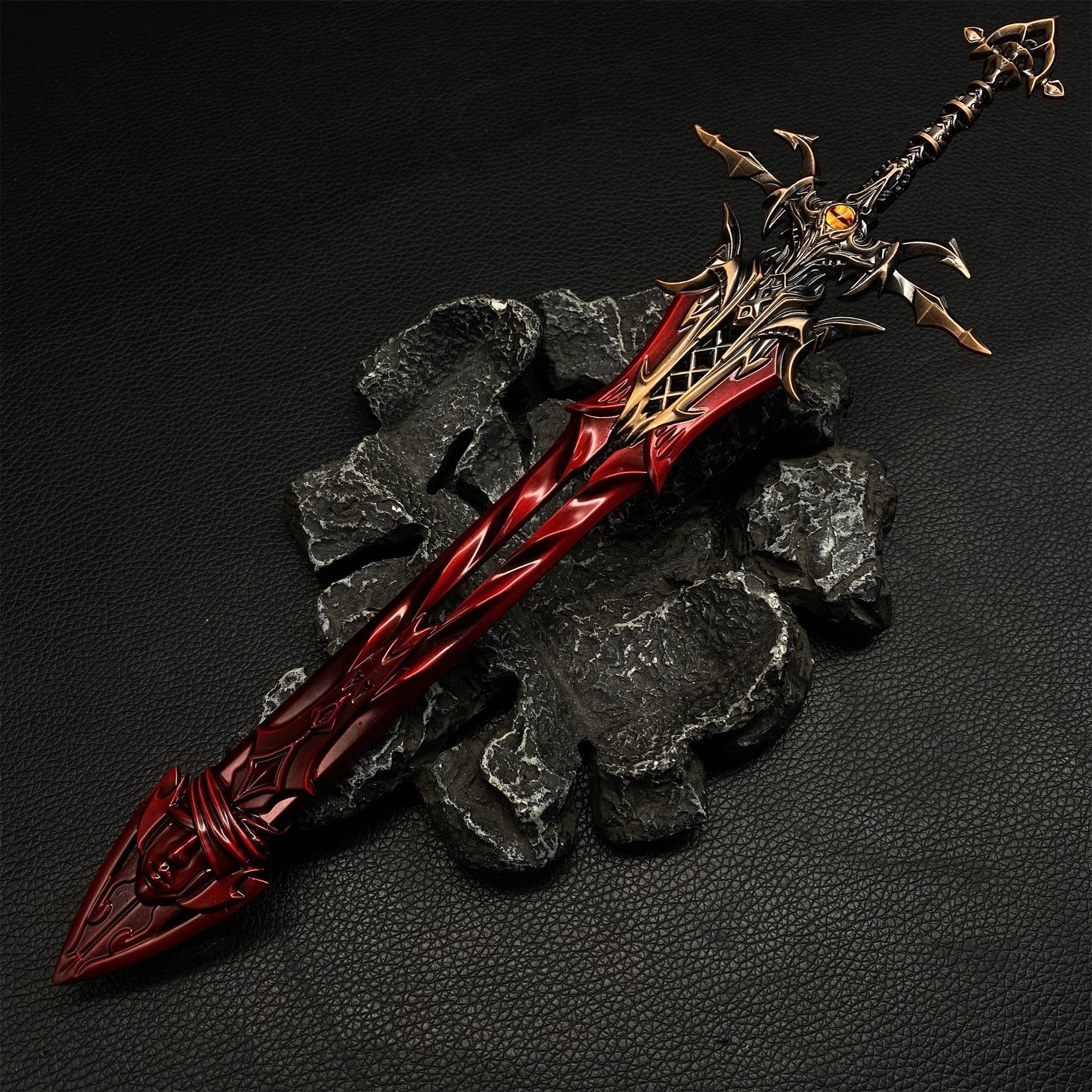 Douluo Land Asura Demon Sword Metal Miniature - Tophatter Daily Deals