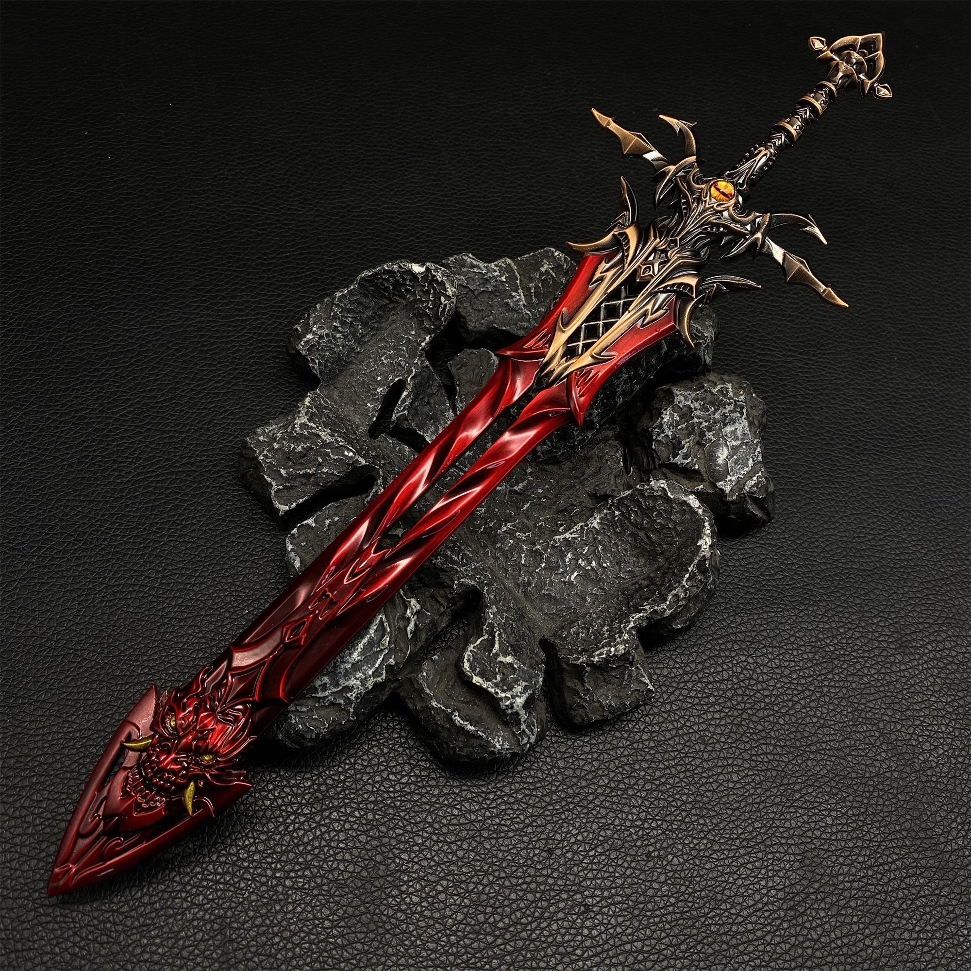 Douluo Land Asura Demon Sword Metal Miniature - Tophatter Daily Deals