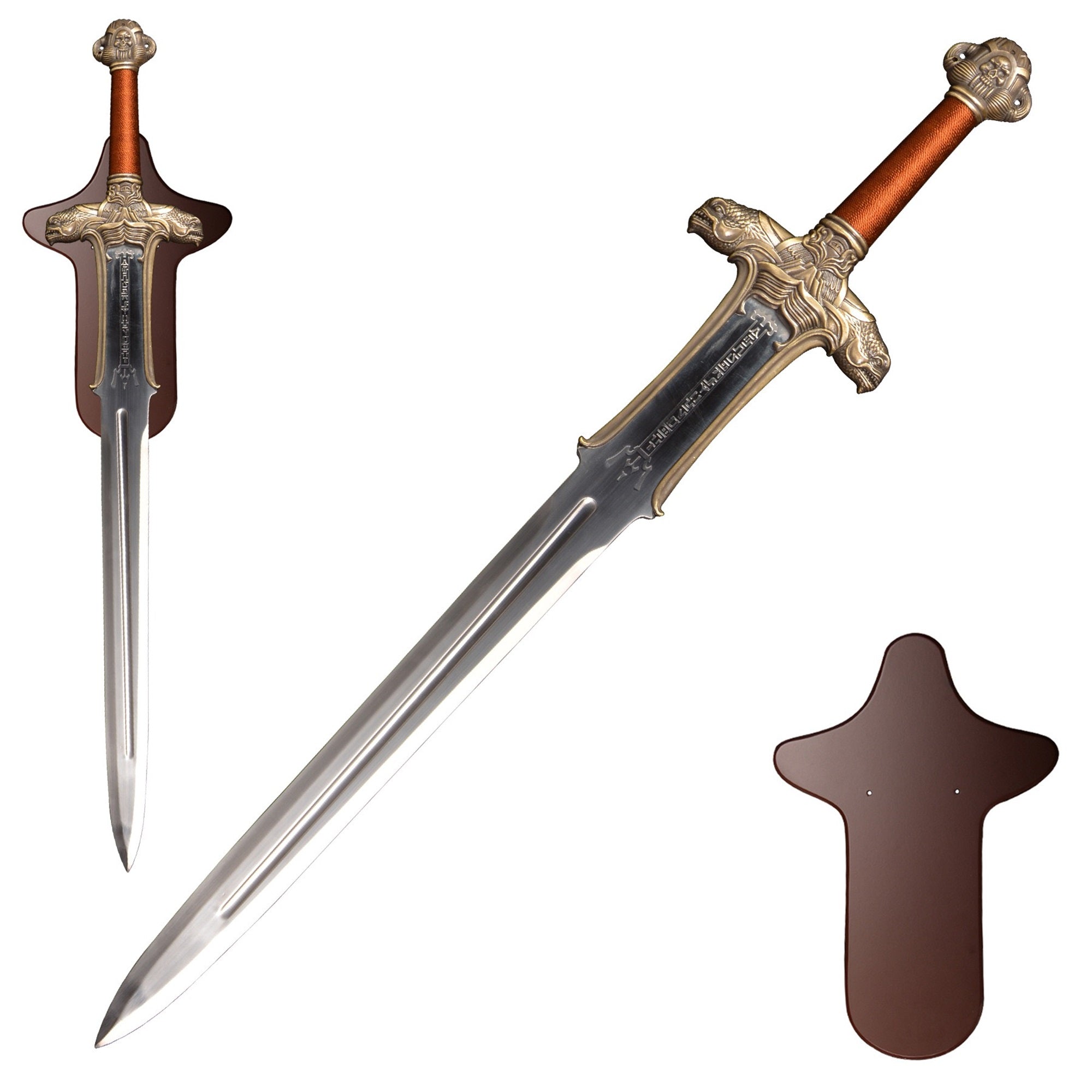 Atlantean Sword Life-Size Metal Replica Cosplay Prop - Tophatter Daily Deals