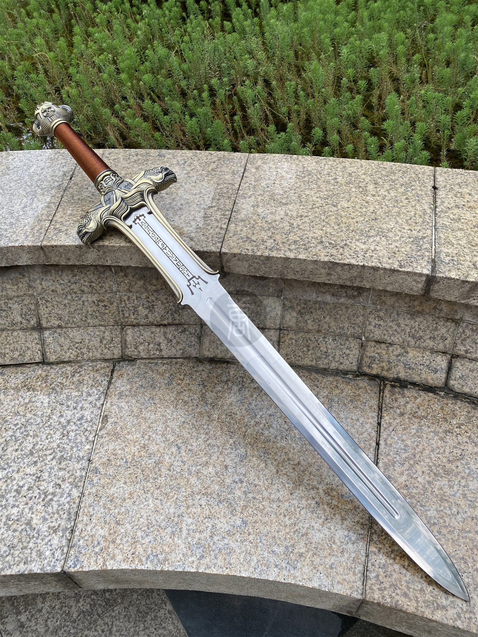 Atlantean Sword Life-Size Metal Replica Cosplay Prop - Tophatter Daily Deals