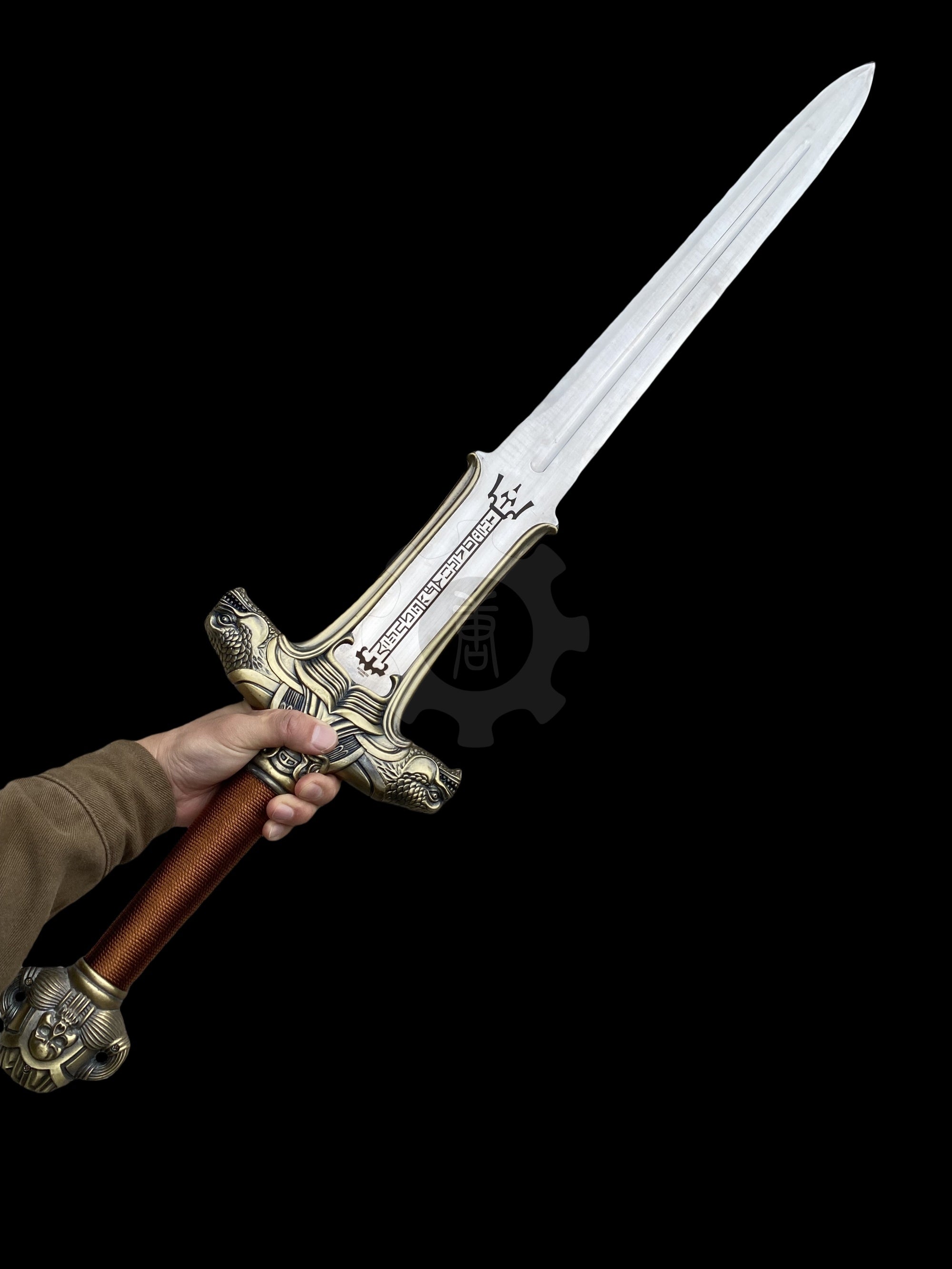 Atlantean Sword Life-Size Metal Replica Cosplay Prop - Tophatter Daily Deals