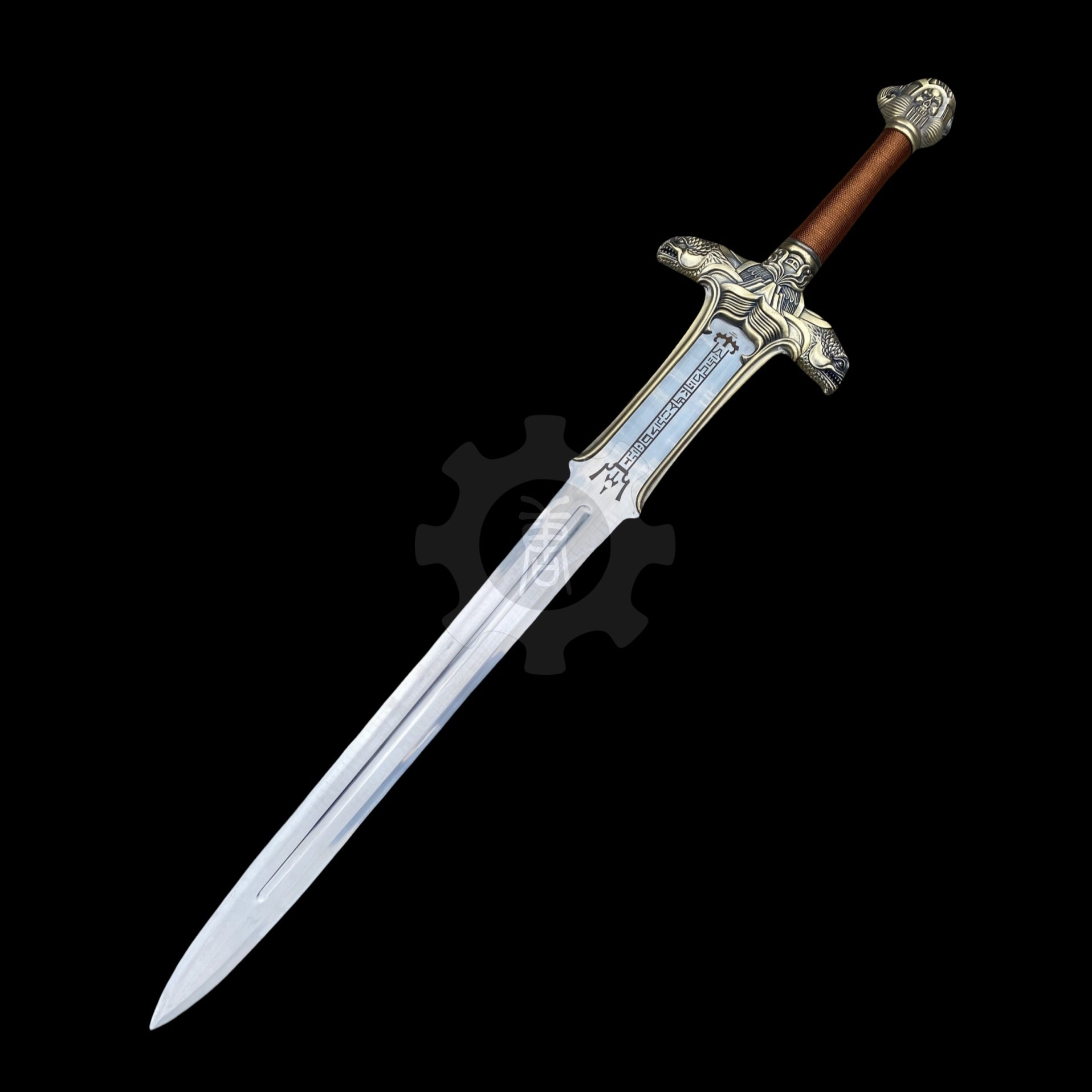 Atlantean Sword Life-Size Metal Replica Cosplay Prop Atlantean Sword - Tophatter Daily Deals