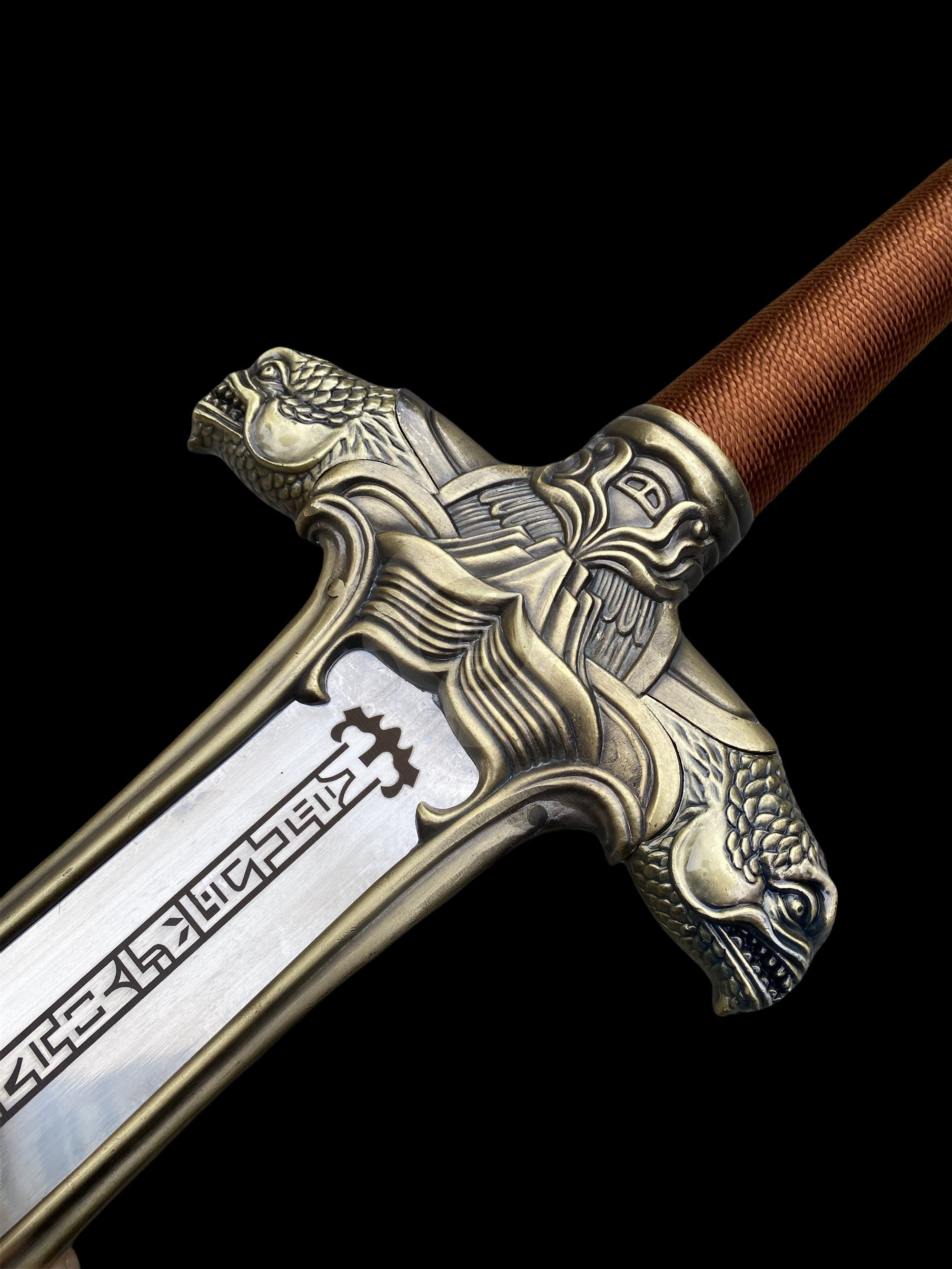 Atlantean Sword Life-Size Metal Replica Cosplay Prop - Tophatter Daily Deals