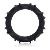 Atlas Black Silicone Cock Ring for Comfort and Stamina > Cock Ring > Single - Tophatter Daily Deals