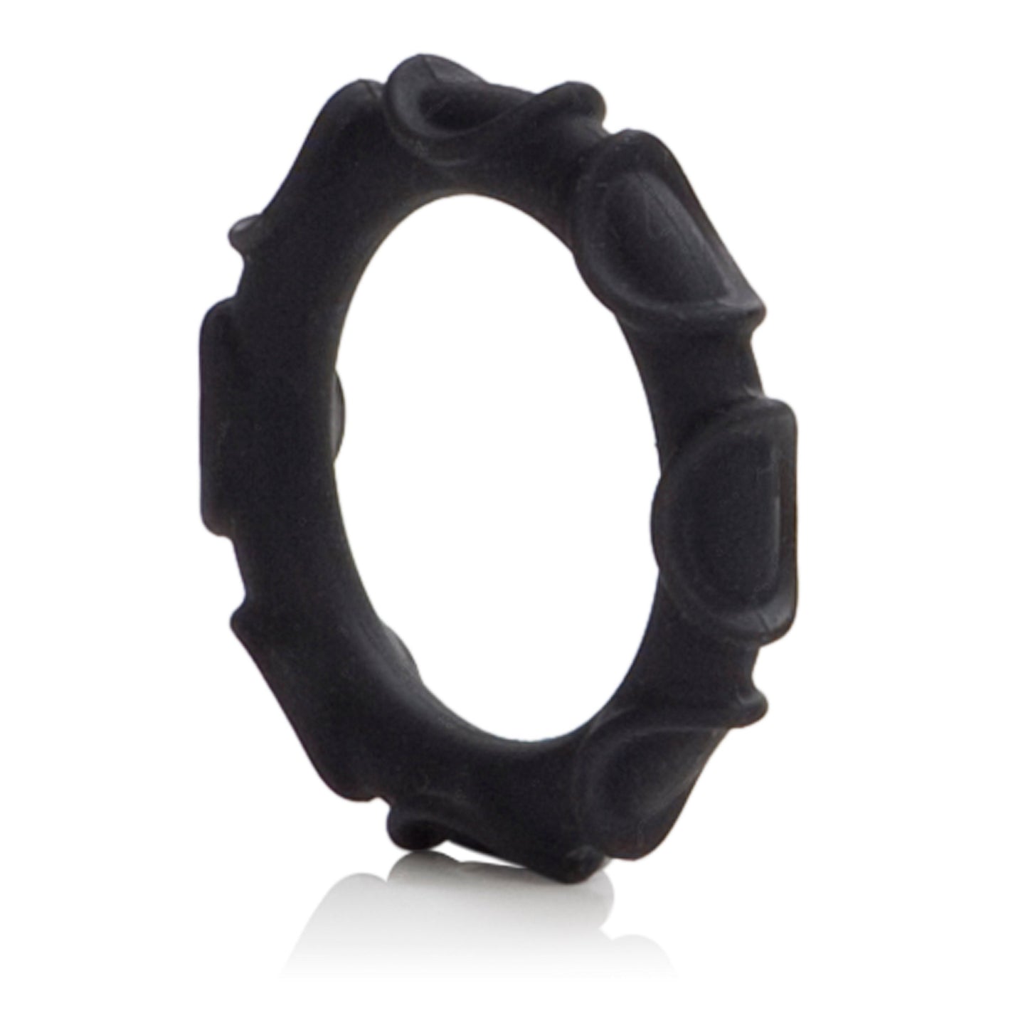 Atlas Black Silicone Cock Ring for Comfort and Stamina > Cock Ring > Single - Tophatter Daily Deals