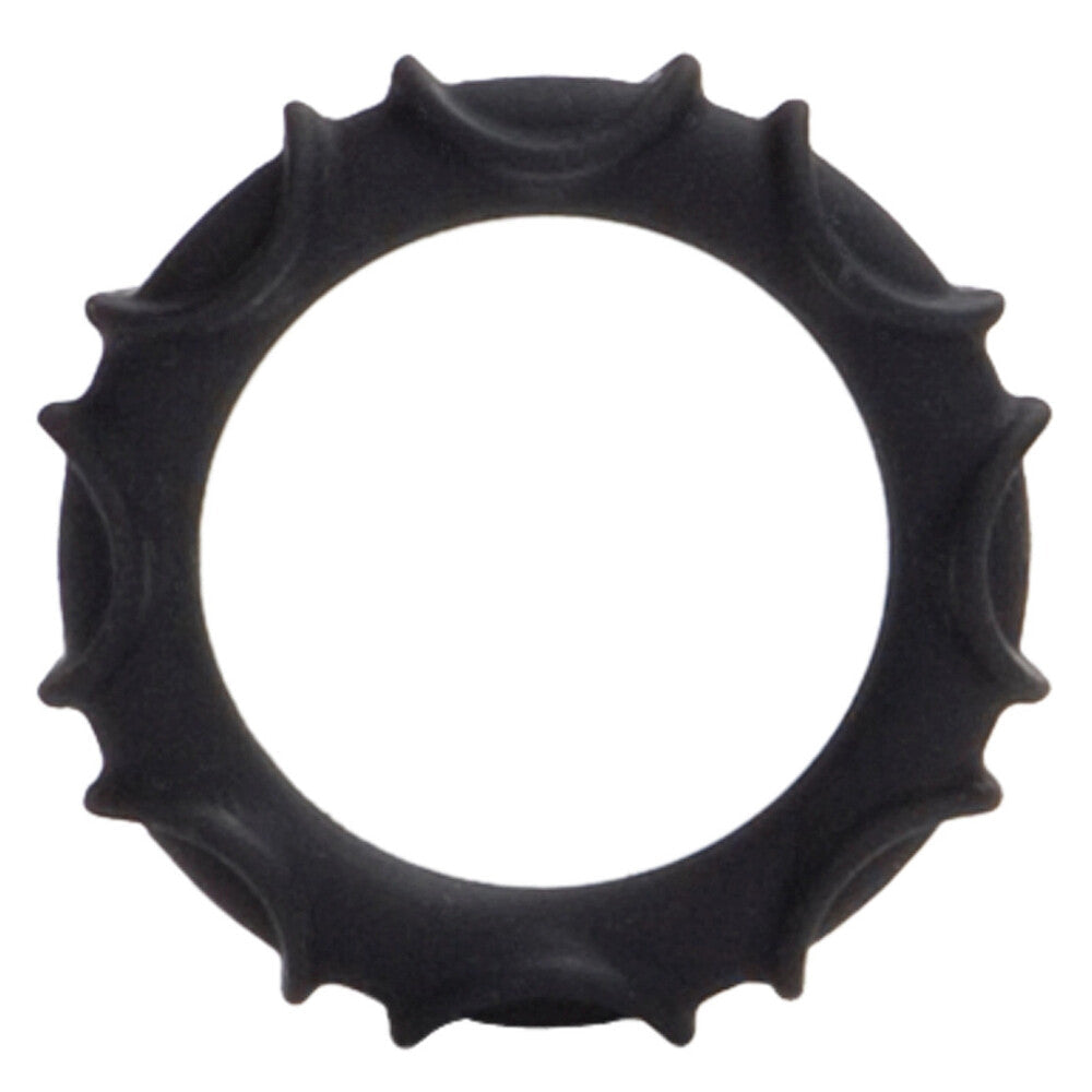 Atlas Silicone Cock Ring Black > Cock Ring > Single - Tophatter Daily Deals