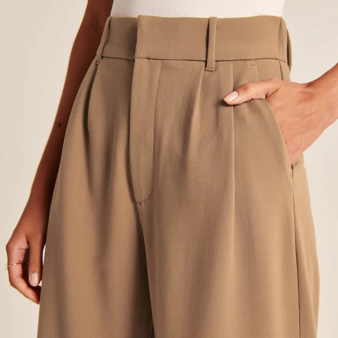 Breathable women’s palazzo pants – high-waisted, wide-leg design, for any occasion Women's trousers - Tophatter Daily Deals