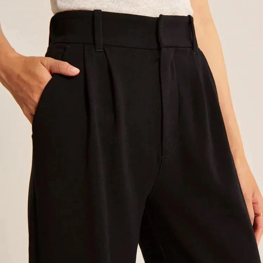 Breathable women’s palazzo pants – high-waisted, wide-leg design, for any occasion Women's trousers - Tophatter Daily Deals