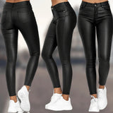 Breathable women's skinny jeans – high-waisted, stretchy material, for casual outings Pants - Tophatter Daily Deals