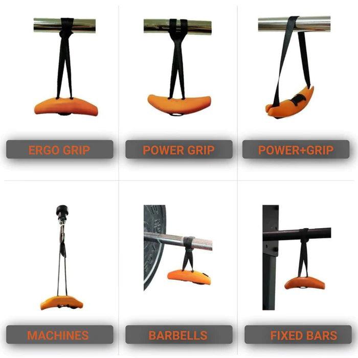 Attachable Dynamic Training Grip- Pull Up Chinning Grip For Hand Support Grip Strengthener Exercise & Fitness - Tophatter Daily Deals