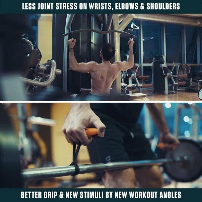 Attachable Dynamic Training Grip- Pull Up Chinning Grip For Hand Support Grip Strengthener Exercise & Fitness - Tophatter Daily Deals