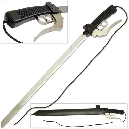 Attack On Titan Shingeki no Kyojin Special Operations Eren Anime Sword - Tophatter's Guns'N'Weapons Store Collectible Weapons - Tophatter Daily Deals
