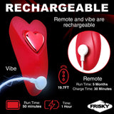 Love Connection Silicone Panty Vibe (Red) – Remote-Controlled Panty Vibrator > Sex Toys For Ladies > Panty Vibes - Tophatter Daily Deals