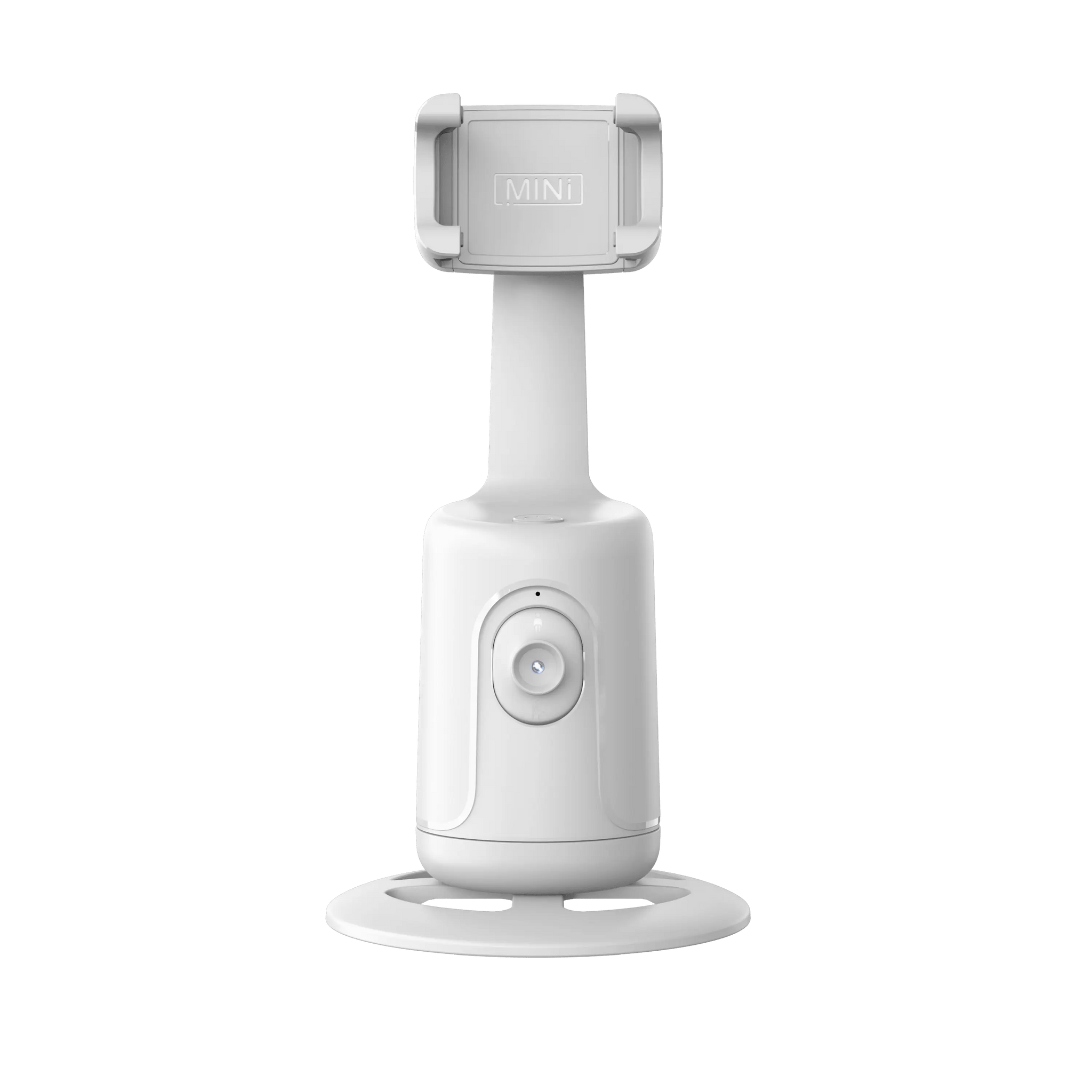 Auto Tracking Phone Holder, Auto Face Tracking Tripod, Portable All-in-one Smart Selfie Stick 360 Rotation Fast Face & Object Tracking Cameraman Robot Mount For Phone Video Vlog Live Streaming White - Tophatter Daily Deals