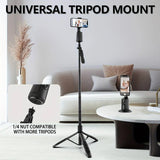 Auto Tracking Phone Holder, Auto Face Tracking Tripod, Portable All-in-one Smart Selfie Stick 360 Rotation Fast Face & Object Tracking Cameraman Robot Mount For Phone Video Vlog Live Streaming - Tophatter Daily Deals