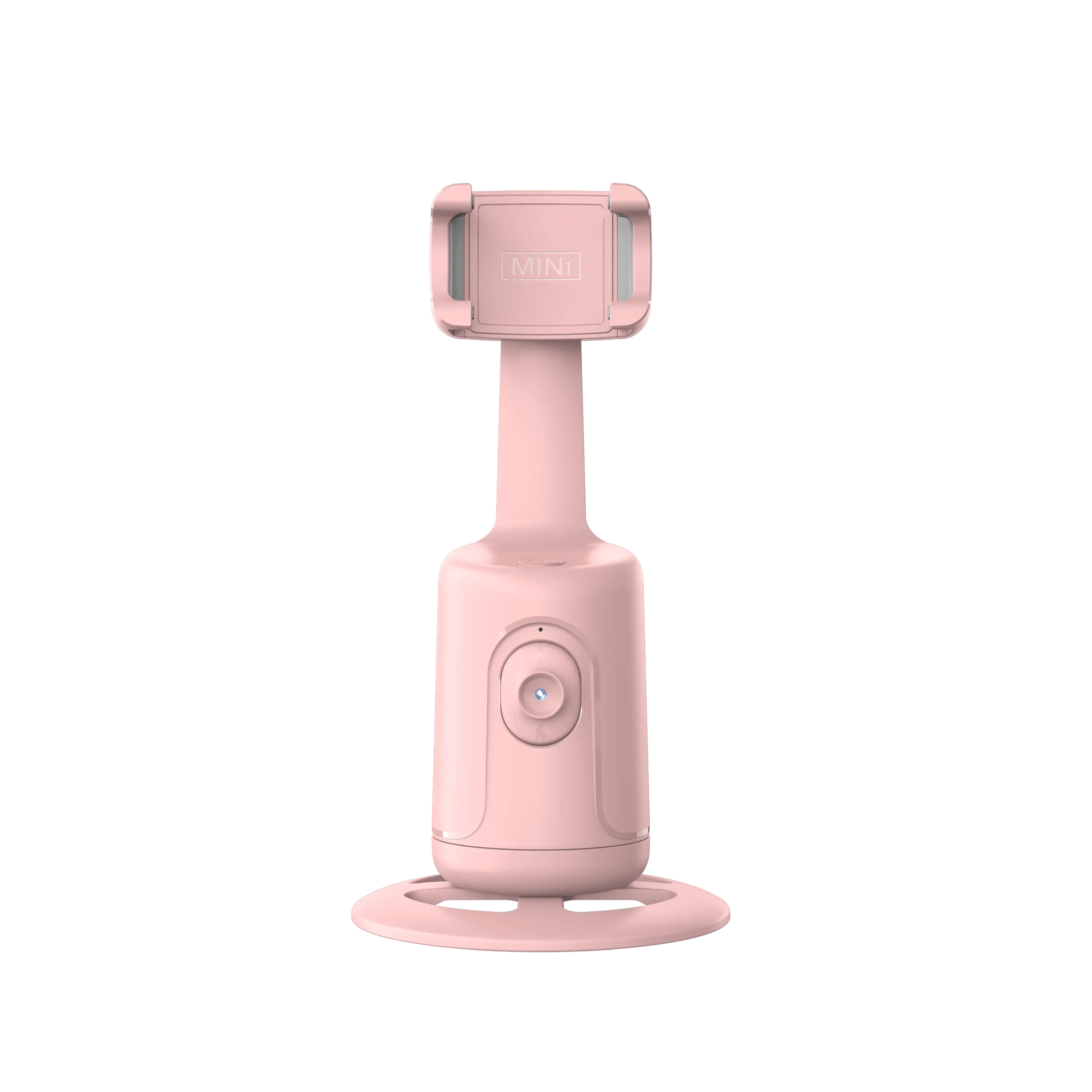 Auto Tracking Phone Holder, Auto Face Tracking Tripod, Portable All-in-one Smart Selfie Stick 360 Rotation Fast Face & Object Tracking Cameraman Robot Mount For Phone Video Vlog Live Streaming pink - Tophatter Daily Deals