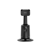 Auto Tracking Phone Holder, Auto Face Tracking Tripod, Portable All-in-one Smart Selfie Stick 360 Rotation Fast Face & Object Tracking Cameraman Robot Mount For Phone Video Vlog Live Streaming Black - Tophatter Daily Deals