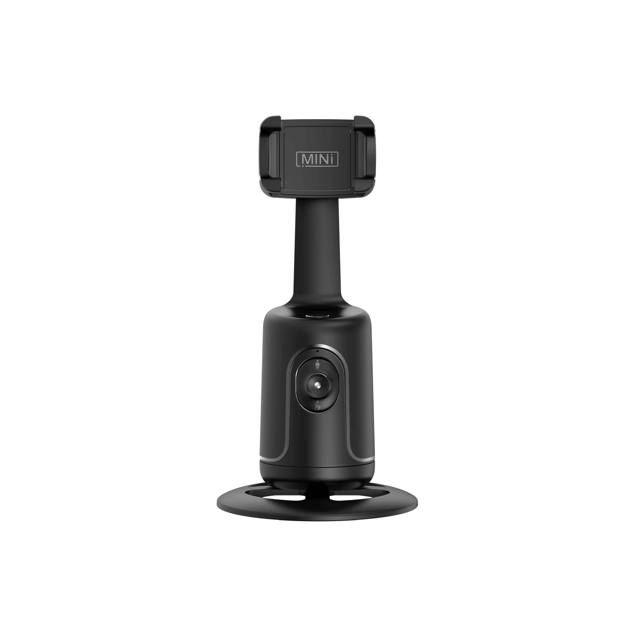 Auto Tracking Phone Holder, Auto Face Tracking Tripod, Portable All-in-one Smart Selfie Stick 360 Rotation Fast Face & Object Tracking Cameraman Robot Mount For Phone Video Vlog Live Streaming Black - Tophatter Daily Deals