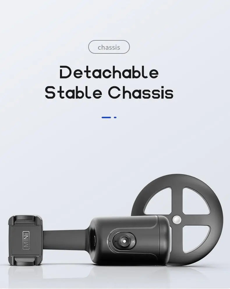 Auto Tracking Phone Holder, Auto Face Tracking Tripod, Portable All-in-one Smart Selfie Stick 360 Rotation Fast Face & Object Tracking Cameraman Robot Mount For Phone Video Vlog Live Streaming - Tophatter Daily Deals