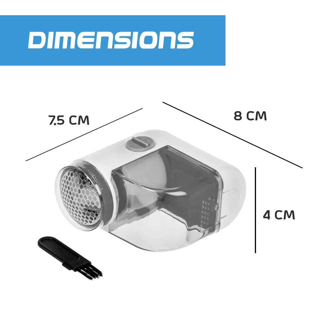 Best Clothes Debobbler - Lint Remover Automatic Mini Shaver Fabric Bobble Fluff Battery Operated Gadget Personal Care - Tophatter Daily Deals