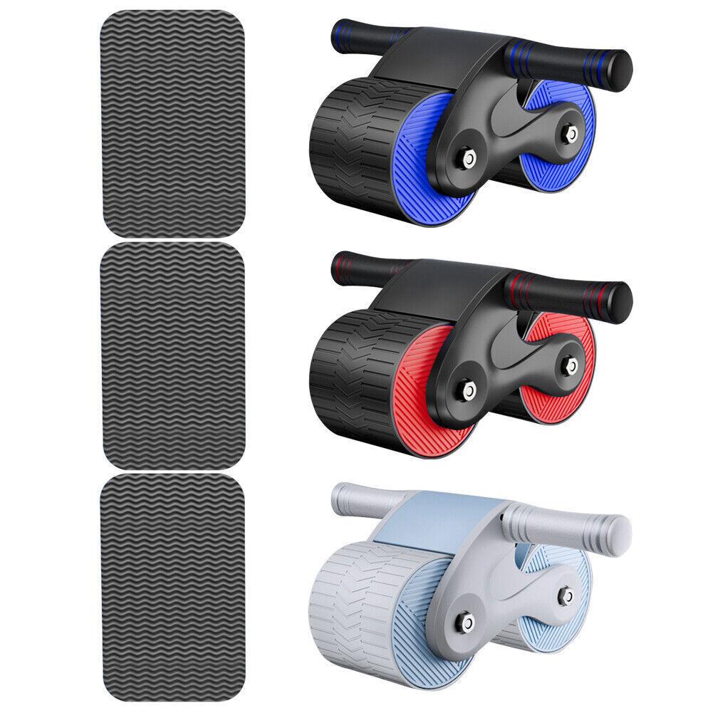 Rolling AB Wheel - Automatic Rebound Abdominal Wheel - Anti Slip AB Roller Automatic Rebound Abdominal Wheel Roller for Arm Waist Leg Exercise Exercise & Fitness - Tophatter Daily Deals