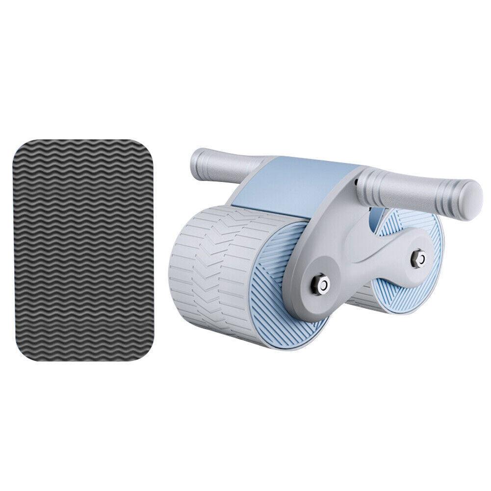 Rolling AB Wheel - Automatic Rebound Abdominal Wheel - Anti Slip AB Roller Automatic Rebound Abdominal Wheel Roller for Arm Waist Leg Exercise Grey Exercise & Fitness - Tophatter Daily Deals