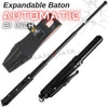 AUTOMATIC Baton Police Grade W/Leather Solid Metal Stick Black SD-Baton - Tophatter Daily Deals