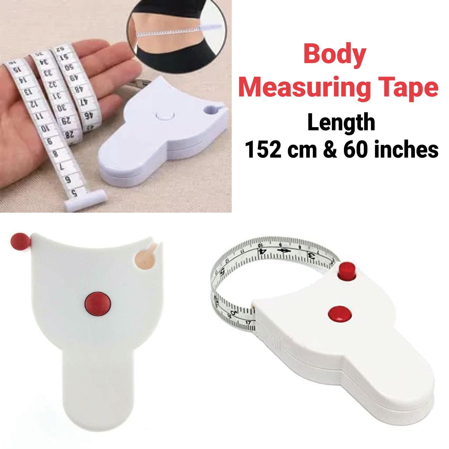Measuring Tape for Body - Push-Button Retract Lock Pin System 150CM Automatic Telescopic Body Measure Tape Business & Industrial - Tophatter Daily Deals