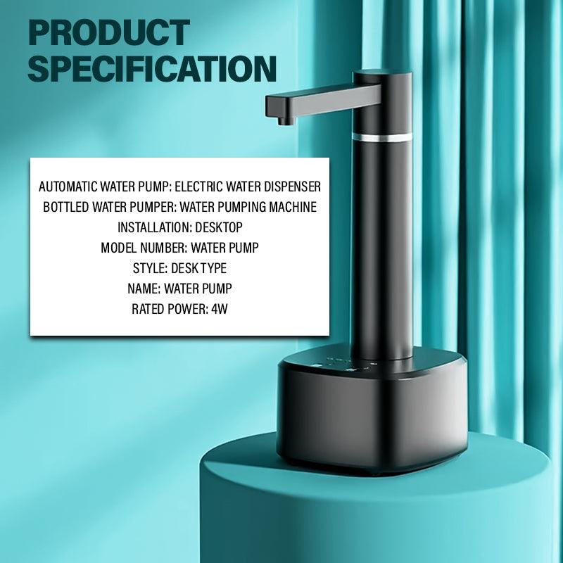 Desktop Water Pump - 220V 4W Automatic Water Dispenser USB 1200mA Desktop Electric Water Pump Apparel & Accessories - Tophatter Daily Deals