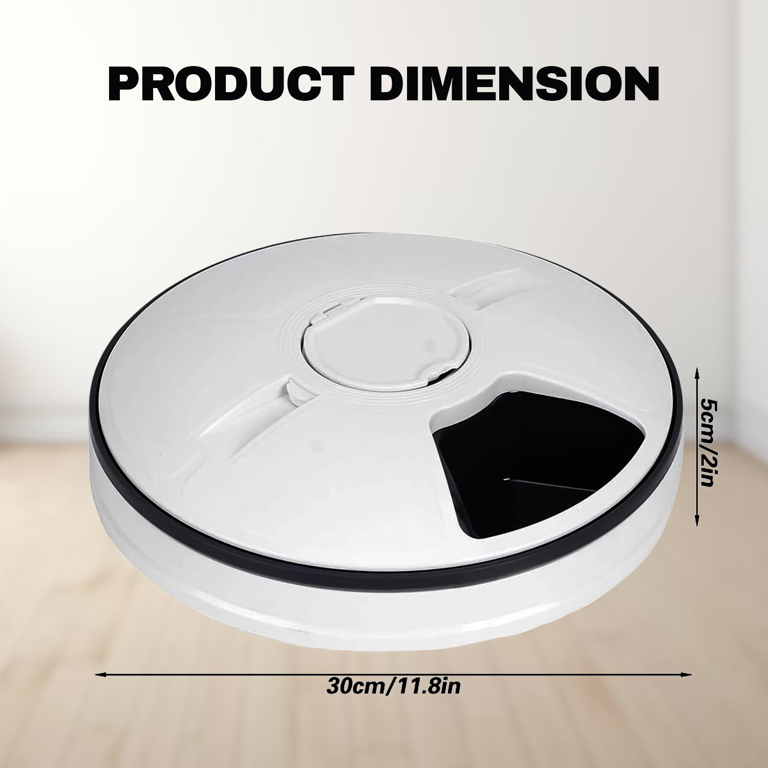 Timed Pet Feeder – Automatic & Scheduled Meal Dispenser for Healthy Pet Feeding Pet Products - Tophatter Daily Deals