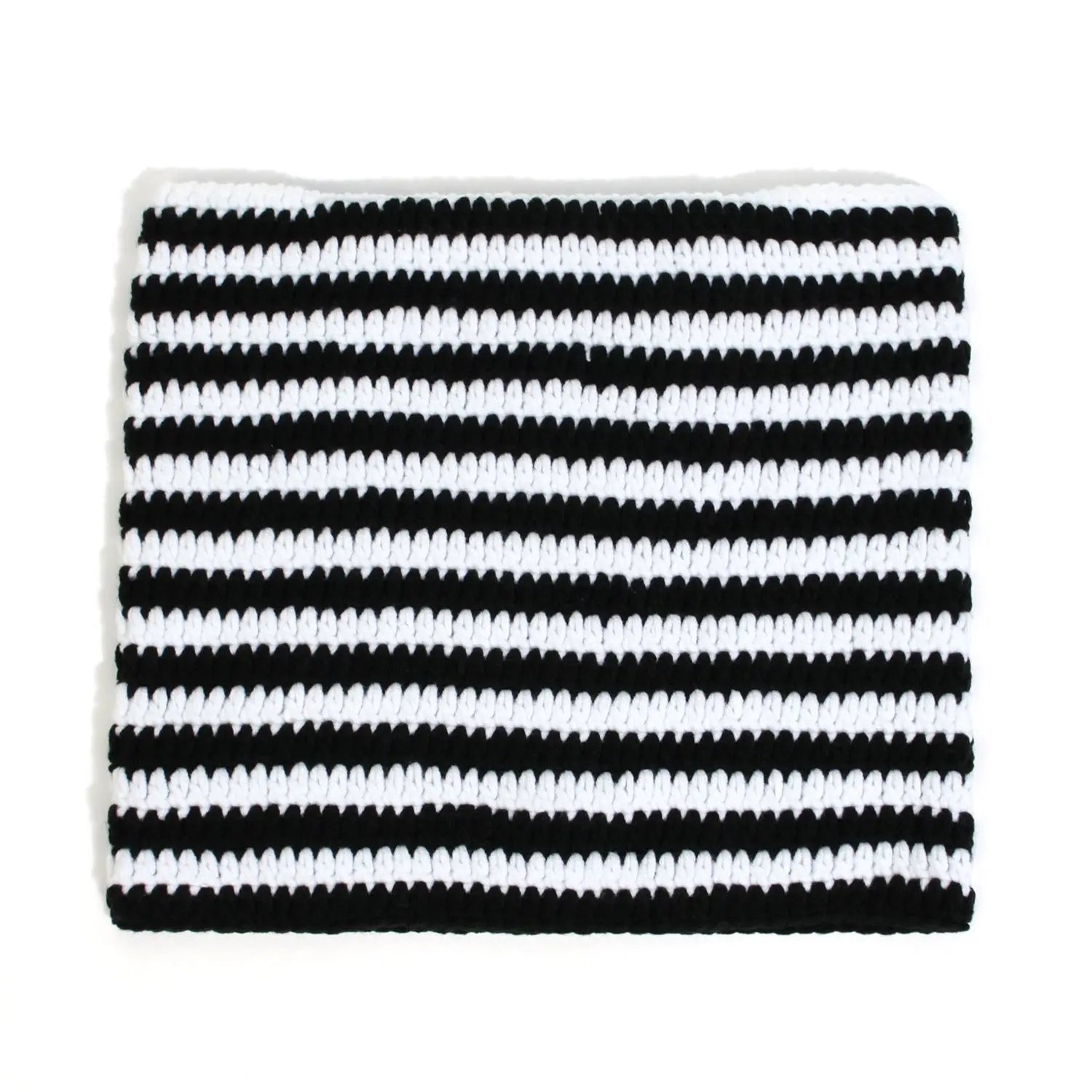 Autumn Winter Cute Cat Ears Cap, Streetwear Beanie Hat, Little Devil Striped Knitted Hat For Men Women, Kawaii Y2k Hat - Tophatter Daily Deals